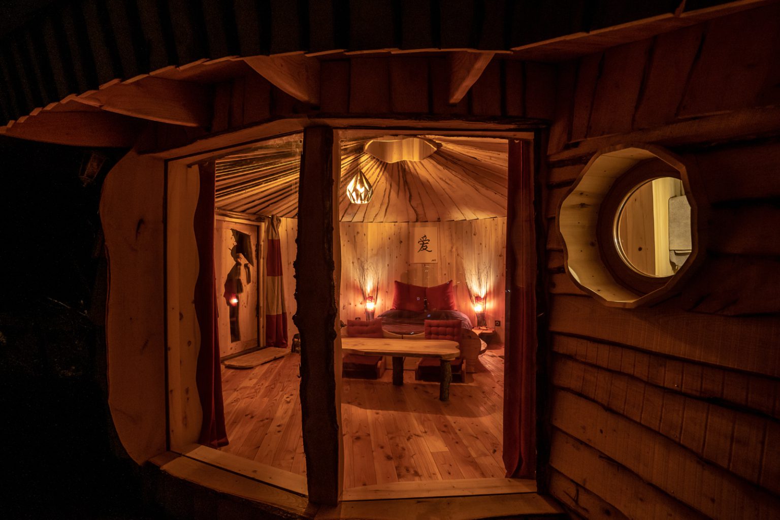 cabane perchée dans les arbres romances nippones