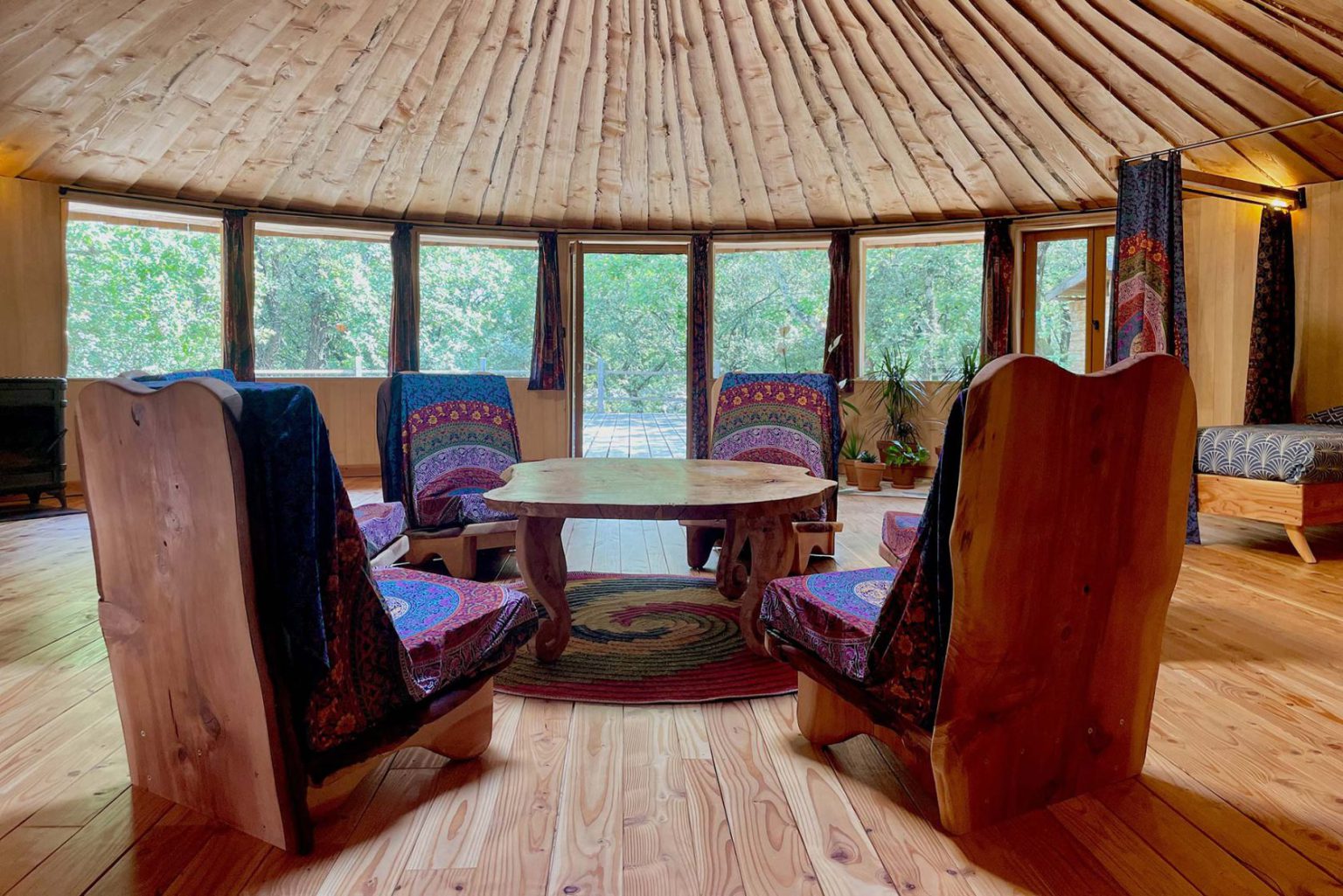 cabane maloka interieur