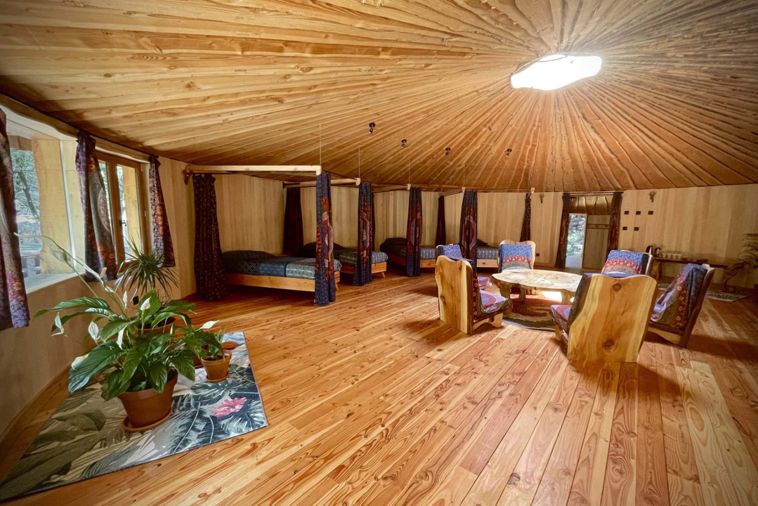 cabane maloka interieur