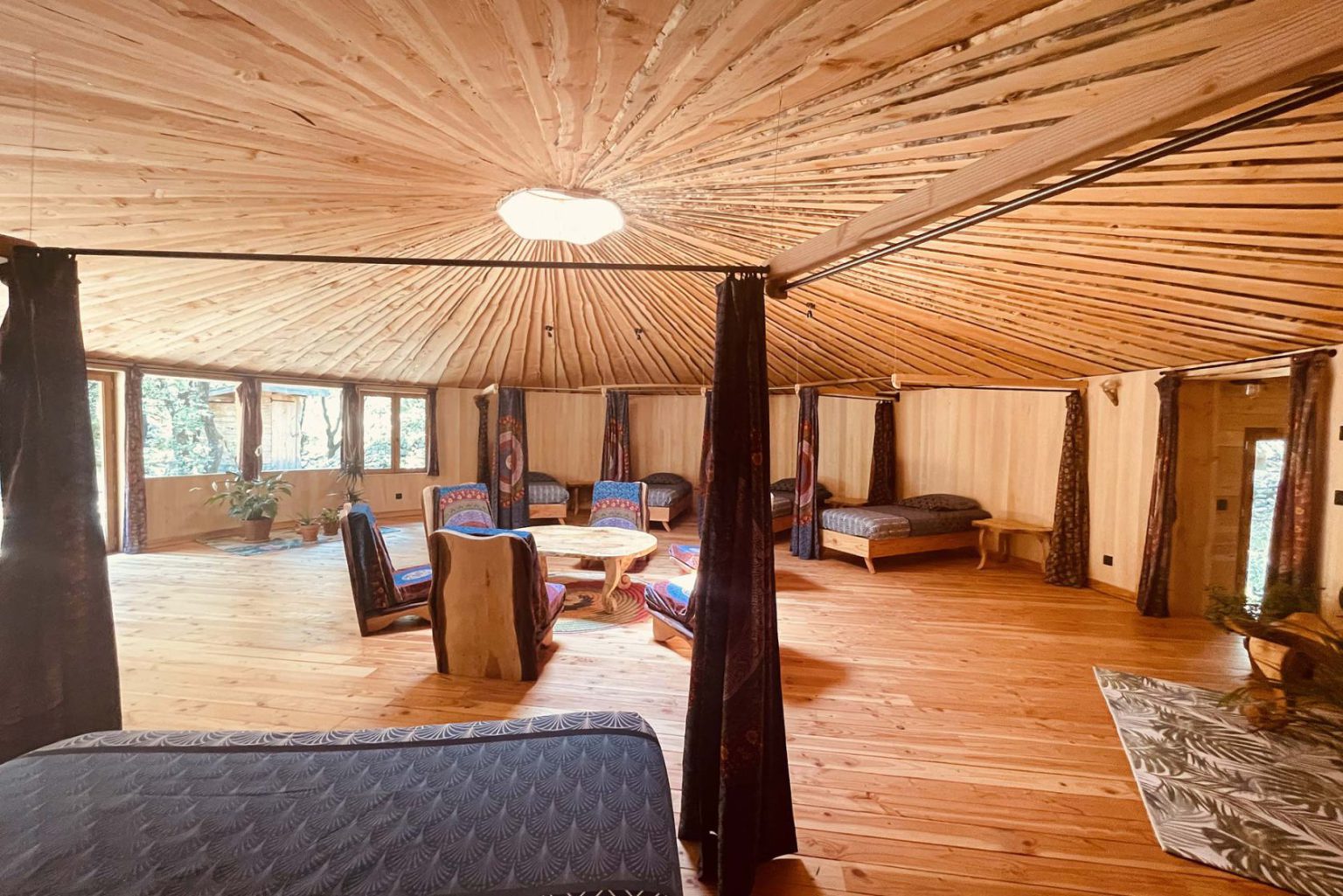 cabane maloka interieur
