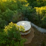 l'envol du phénix extérieur vue drone