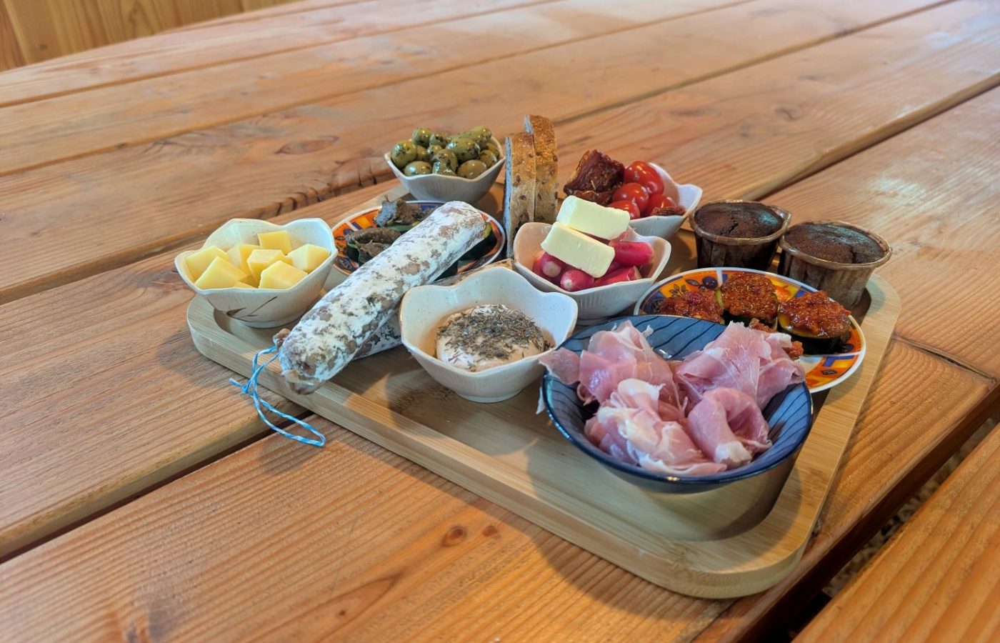 La planche repas degustation